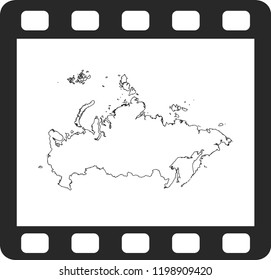 vector map of Russia