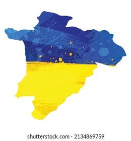 Vector map Santo Domingo. Isolated vector Illustration. Black on White background. EPS 10 Illustration.