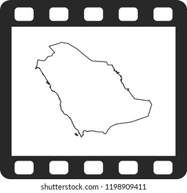 vector map of Saudi Arabia