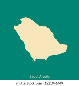 vector map of Saudi Arabia