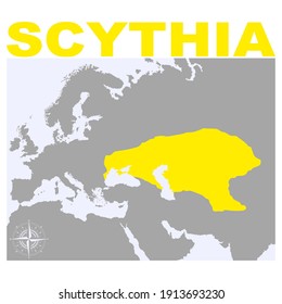 vector map of the Scythia for your project