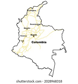 1,687 Ubicación Geografia De Colombia Images, Stock Photos & Vectors 