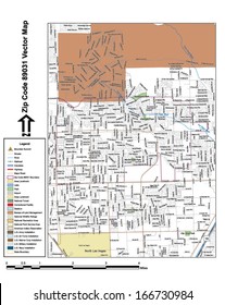 Vector map with summits, rivers, railroads, streets, lakes, parks, airports, stadiums, correctional facilities, military installations and federal lands by zip code 80931 with labels and clean layers.