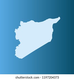vector map of Syria