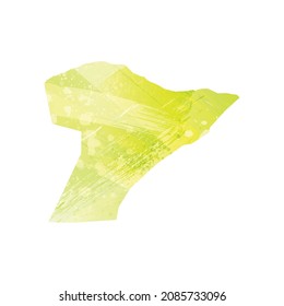 Vector map Tripoli. Isolated vector Illustration. Black on White background. EPS 10 Illustration.