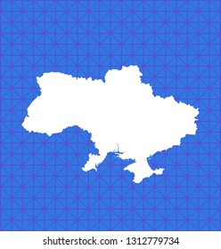 vector map of Ukraine