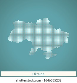 vector map of the Ukraine