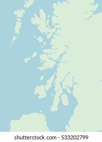 Vector Map of United Kingdom. Great Britain print