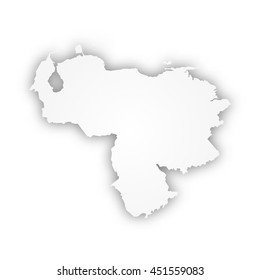 vector map of Venezuela design Illustration