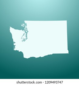 vector map of Washington