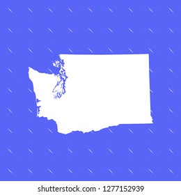 vector map of Washington