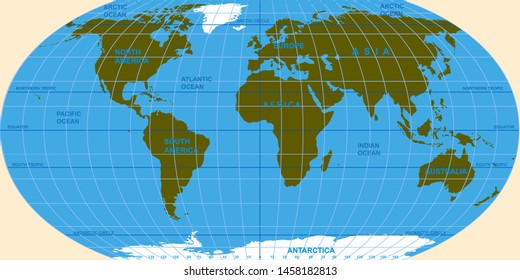 Equator On Globe Hd Stock Images Shutterstock