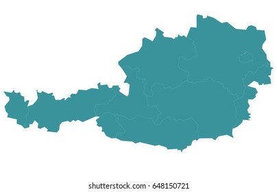 Vector map-austria country