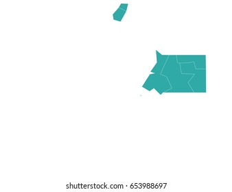 Vector map-equatorial Guinea country