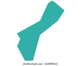 Vector map-guam country