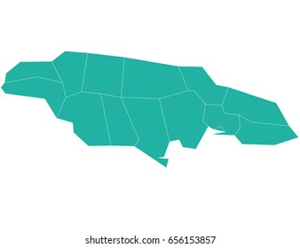 Vector map-jamaica country