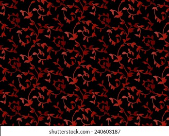 Vector maple leaves background design. 