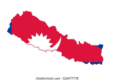 Vector map-nepal country