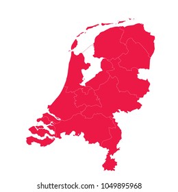 Vector map-netherland country