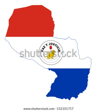 Vector map-Paraguay REV country