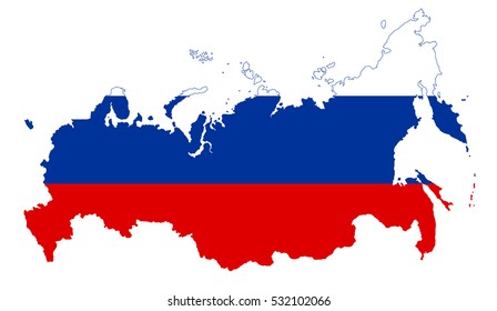 Vector map-russia country