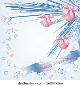 vector maps for the New Year, Christmas