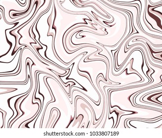 Vector marble abstract background. Liquid marble pattern in coffee color. Trendy template for design, wedding, invitation, party, birthday, web, banner, card.