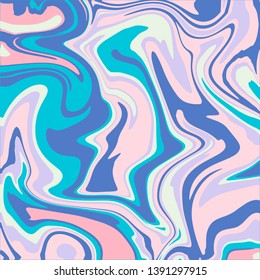 Vector marble background in pastel colors. Multi-colored fluid texture. Abstract wave pattern Template for covers, presentations, flyers, posters, brochures and catalogs, wedding invitations