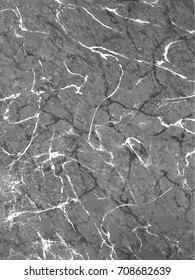 Vector marble black and white  background, texture. Trendy template for design. Grunge texture