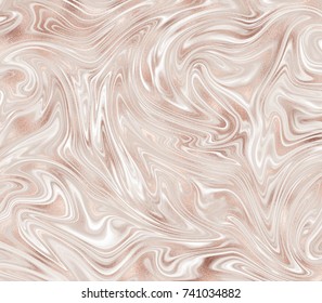 Vector marble gold background with rose gold metallic texture. 
