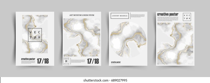 Vector marble with golden foil. Marble with golden texture. Trendy template for design, party, birthday, wedding, invitation, web, banner, card.