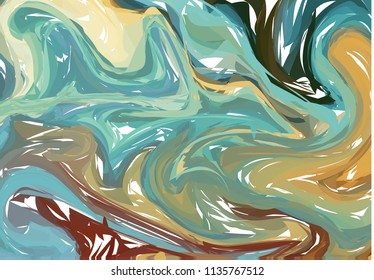 Vector marble imitation blue background