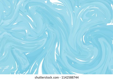 Vector marble imitation blue background