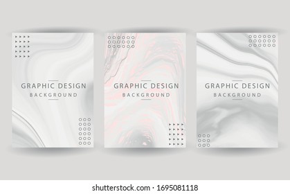 Vector marble pattern. White and grey marble texture. Trendy background for design, party, invitation, web, banner, birthday, wedding, business card.