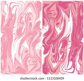 Vector marble texture, background ebru abstract Liquid paint