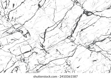 Vector marble texture design background, black and white marble surface, modern luxury vector illustration
