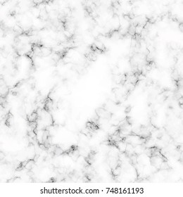 Vector marble texture design seamless pattern, black and white marbling surface, modern luxurious background, vector illustration