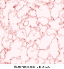 Vector marble texture design seamless pattern, red and white marbling surface, modern luxurious background, vector illustration
