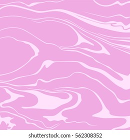 Vector marbling background in serene colors square composition