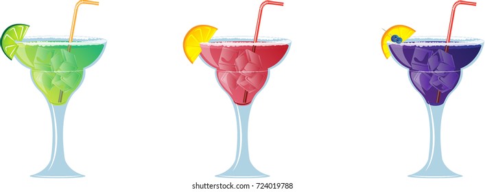 Vector Margarita Drinks
Scalable to any size without losing resolution. Use them for your next invitation, announcement, flier, or any of your design pieces.