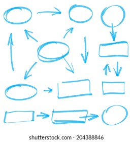 vector marker elements