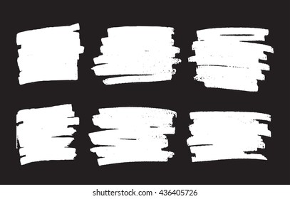 Vector marker stains.Grunge banners.Grunge design elements.