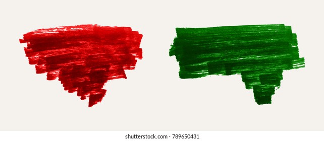 Vector marker stains.Grunge design elements.