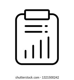 Vector Marketing Bar Icon
