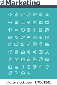 Vector Marketing Icon Set