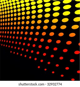 Vector Marquee Lights Abstract