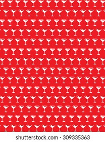 Vector Martini Glass Wallpaper