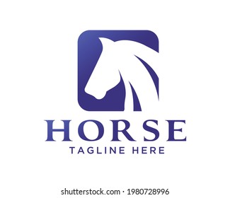 Vector mascot, cartoon of horse, Vector illustration icons and logo design elements - horse vector