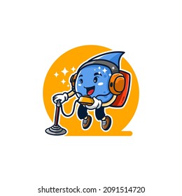 Vector Mascot for Pool Services company