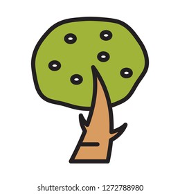 vector mashroom icon
